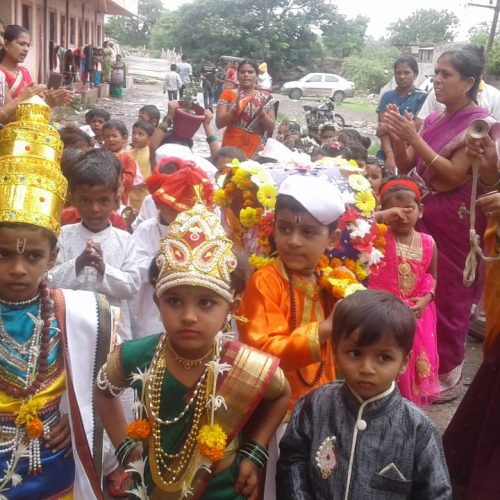 Palakhi Shohala bhekarai nagar